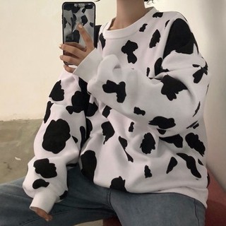 🐄 Áo nỉ bò sữa hoodie UNISEX Nam nữ couple - Tie Dye Boutique 👫