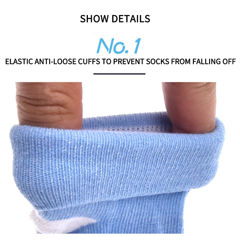 Bộ 3 Đôi Tất Mùa Thu Đông Ấm Áp Dành Cho Trẻ Nhỏ Mới Sinh