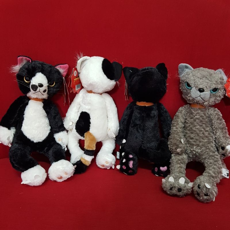 Gấu Bông Mèo Đen Gắt Gỏng Loại Lớn, Búp Bê Thú Nhồi Bông Soratch Quà Sinh Nhật 40cm 60cm MIRA-GB28019