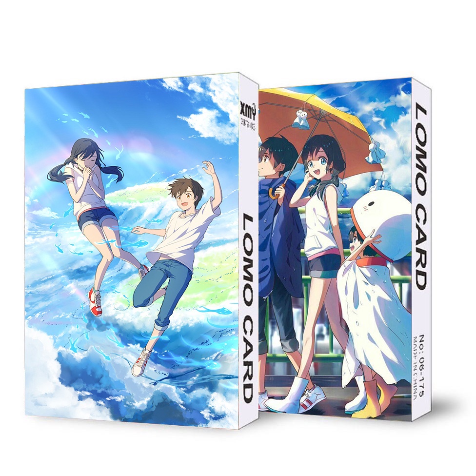 ( không kèm hộp ) Ảnh lomo IN HÌNH TENKI NO KO Đứa con của thời tiết 30 tấm anime chibi