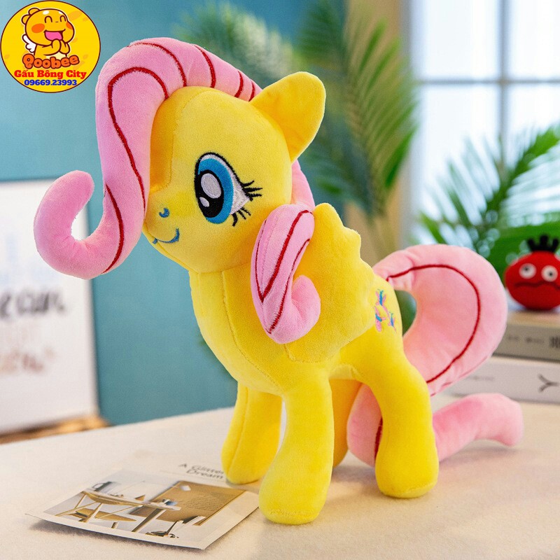 Gấu Bông Ngựa Pony Quà Tặng Cho Bé Ngựa Unicorn Cao Cấp Phụ Kiện Sinh Nhật - Thú Kì Lân Nhồi Bông