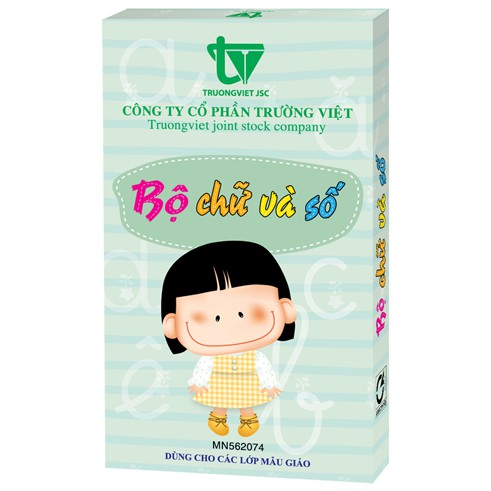 Flash card Bộ chữ cái và số tiếng Việt cho bé