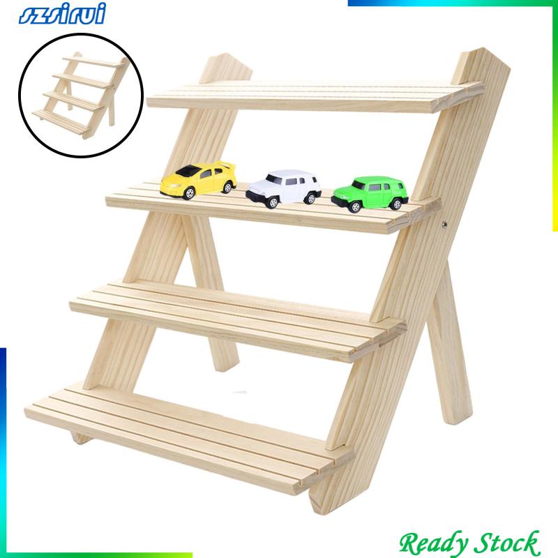Khay Gỗ Hai Tầng Trưng Bày Trang Sức Tiện Dụng