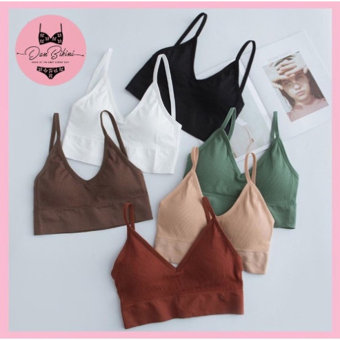 Áo ngực bra nữ_Áo Lót Nữ chữ U hở lưng 2 dây không gọng nâng ngực siêu xinh siêu thoải mái