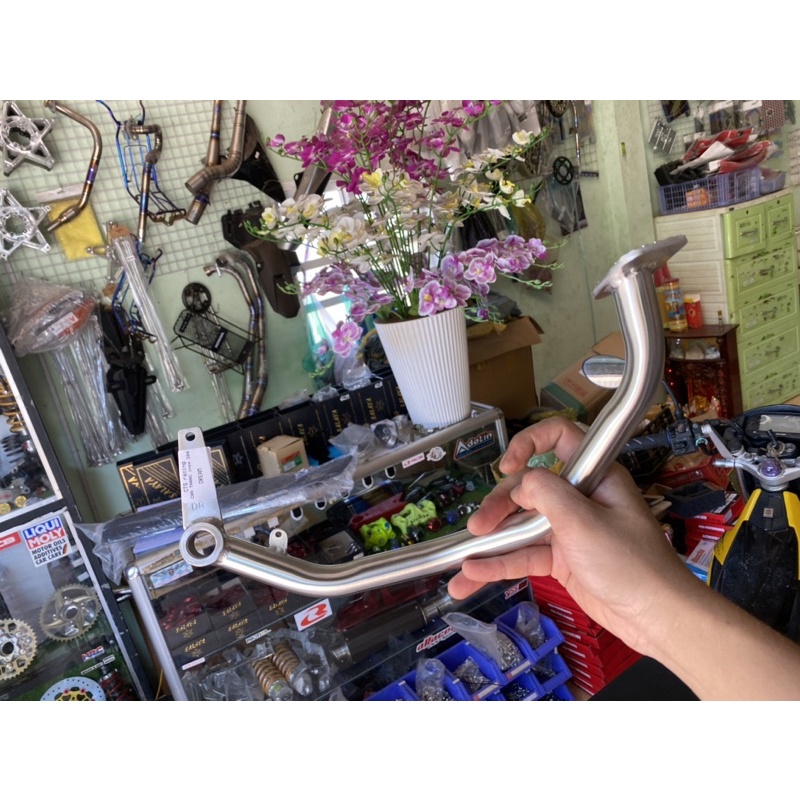 Cần đạp thắng inox 304 cho wave dream future sirius ex150