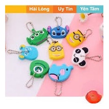 Vỏ Bọc Chìa Khóa Silicone Họa Tiết Hoạt Hình Ngộ Ngĩnh Dễ Phân Biệt