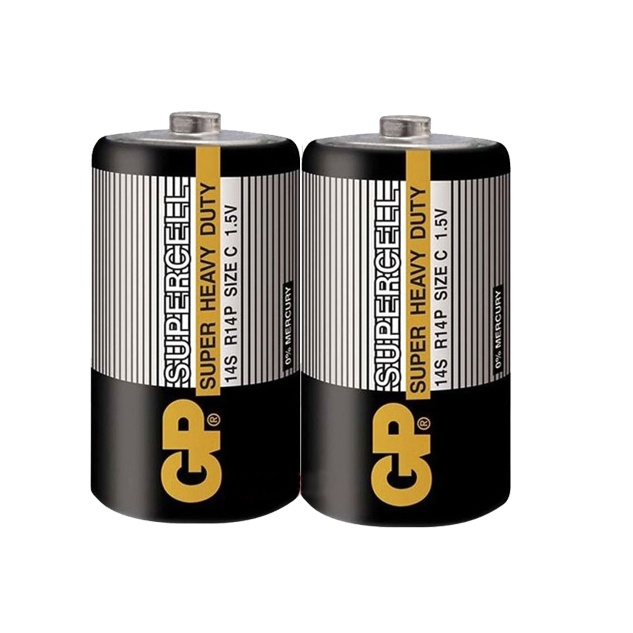 Pin Trung GP Supercell Vỉ 2 Viên Chính Hãng Dung Lượng Cao