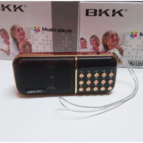 Máy Nghe Kinh Phật, Nghe Nhạc Thẻ Nhớ, Nghe Đài FM BKK B851 (Đỏ)