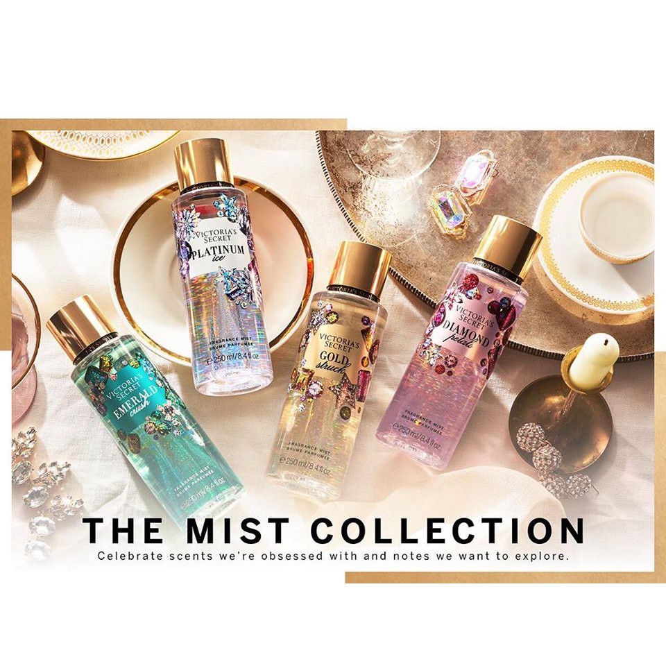 ♘ [NEW] VICTORIA'S SECRET® Xịt Thơm Toàn Thân Body Mist - Diamond Petals 250ml ♘ | BigBuy360 - bigbuy360.vn