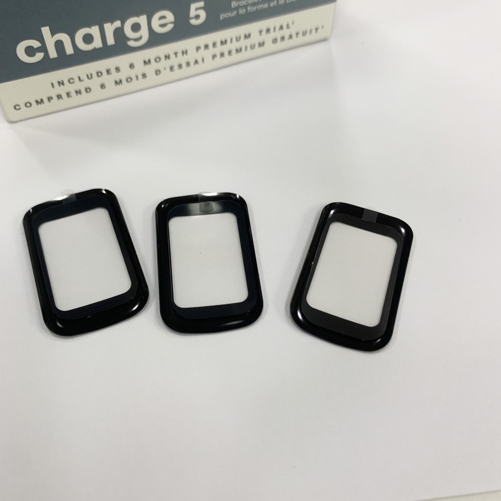 Dán màn hình Fitbit Charge 5 full viền | chống trầy xước | bảo vệ màn hình đồng hồ