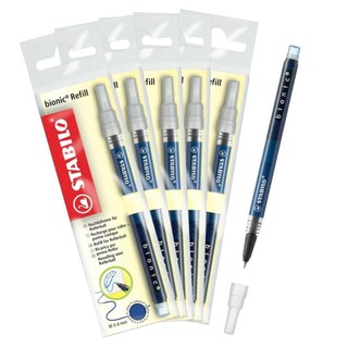 Ruột Bút Bi Stabilo Bionic BNCR (Bộ 5 Ruột)