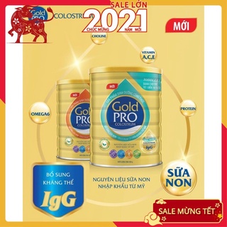 Sữa bột gold pro colostrum lon 800g