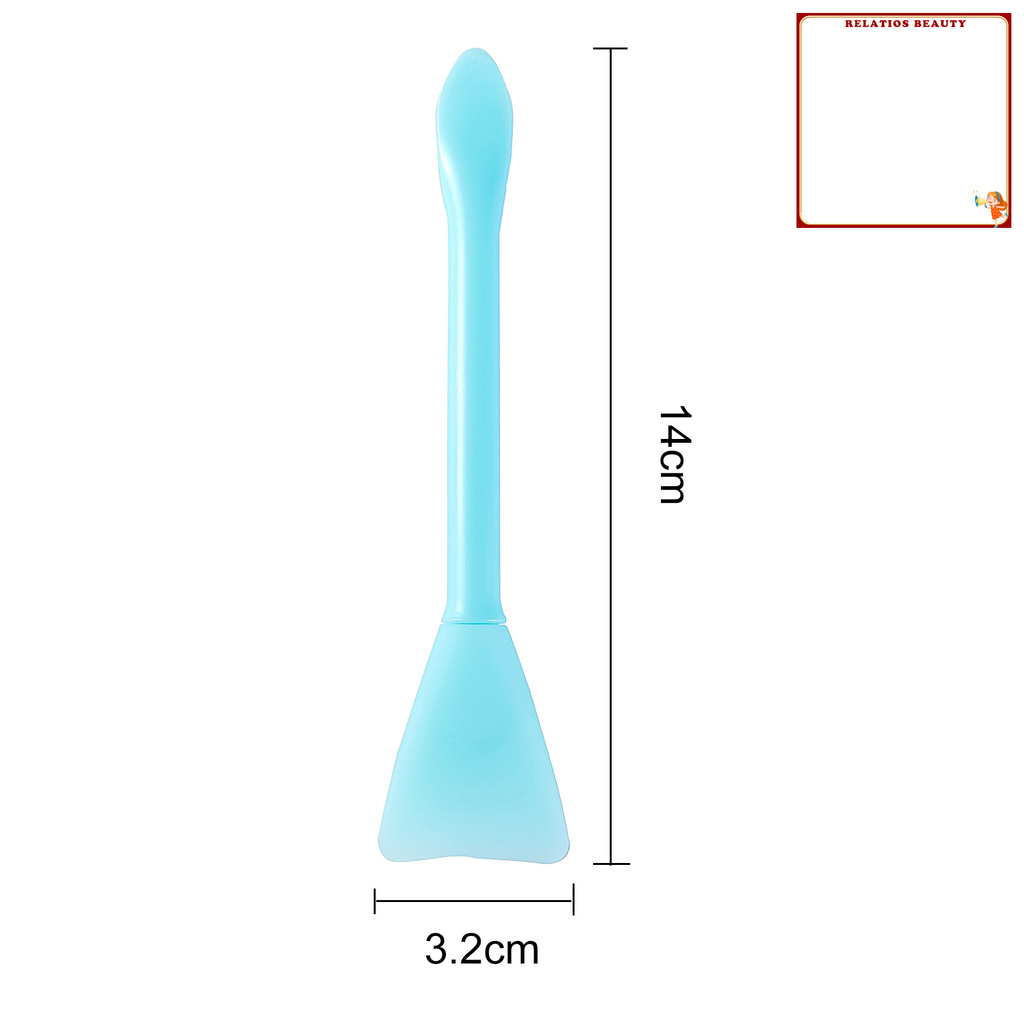 (Hàng Mới Về) Cọ Quét Kem Làm Đẹp Diy Bằng Silicone Thoải Mái An Toàn Cho Bé Gái