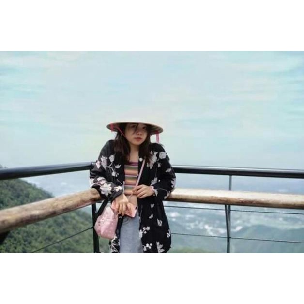 Mây tre- Nón Lá Size Nhỡ 33cm Trẻ Em Người Lớn Đều Đội Được -Tre HN