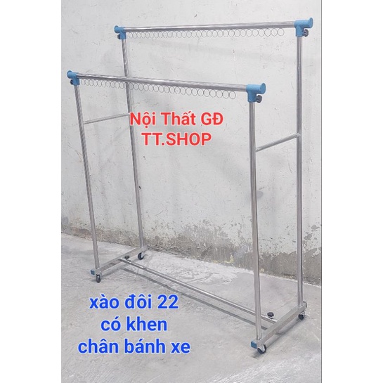 Xào phơi quần áo 2 tầng