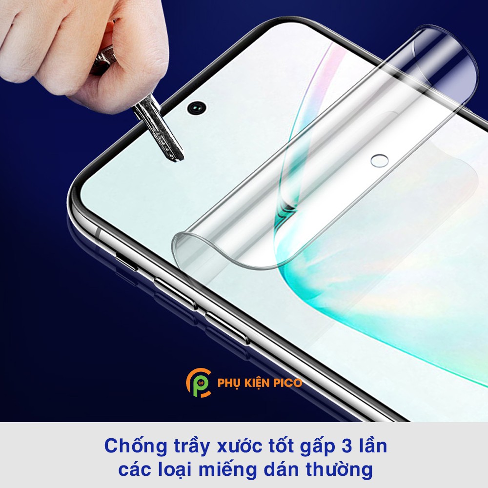 Dán màn hình Samsung Note 10 full màn dẻo trong suốt PPF tự phục hồi vết xước - Dán dẻo Samsung Galaxy Note 10