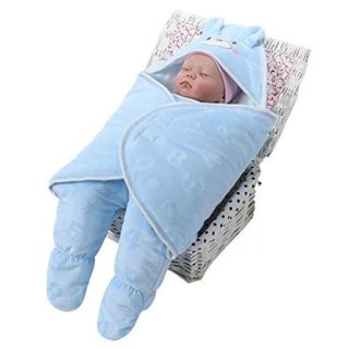 Ủ bông có chân cho bé