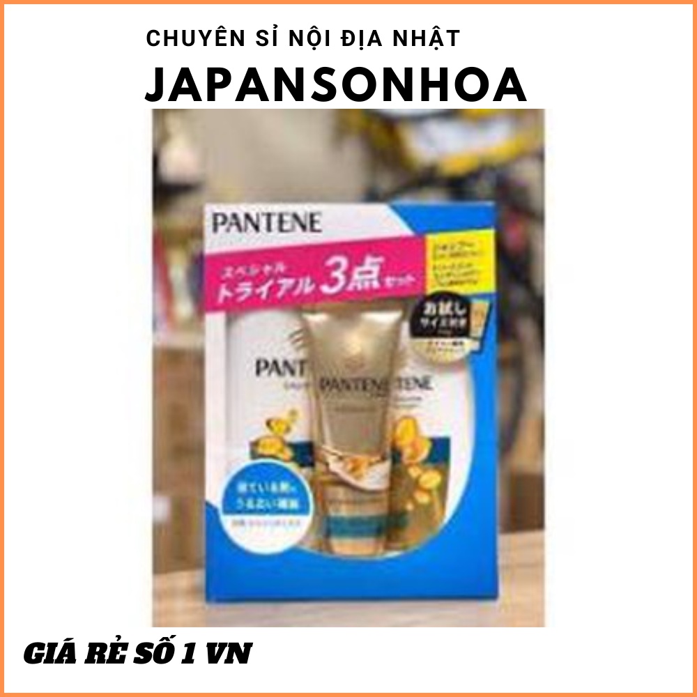 Bộ sản phẩm dầu gội, dầu xả và kem ủ panteneCHÍNH HÃNG Giúp phục hồi hư tổn (dùng cho tóc khô và gãy rụng)