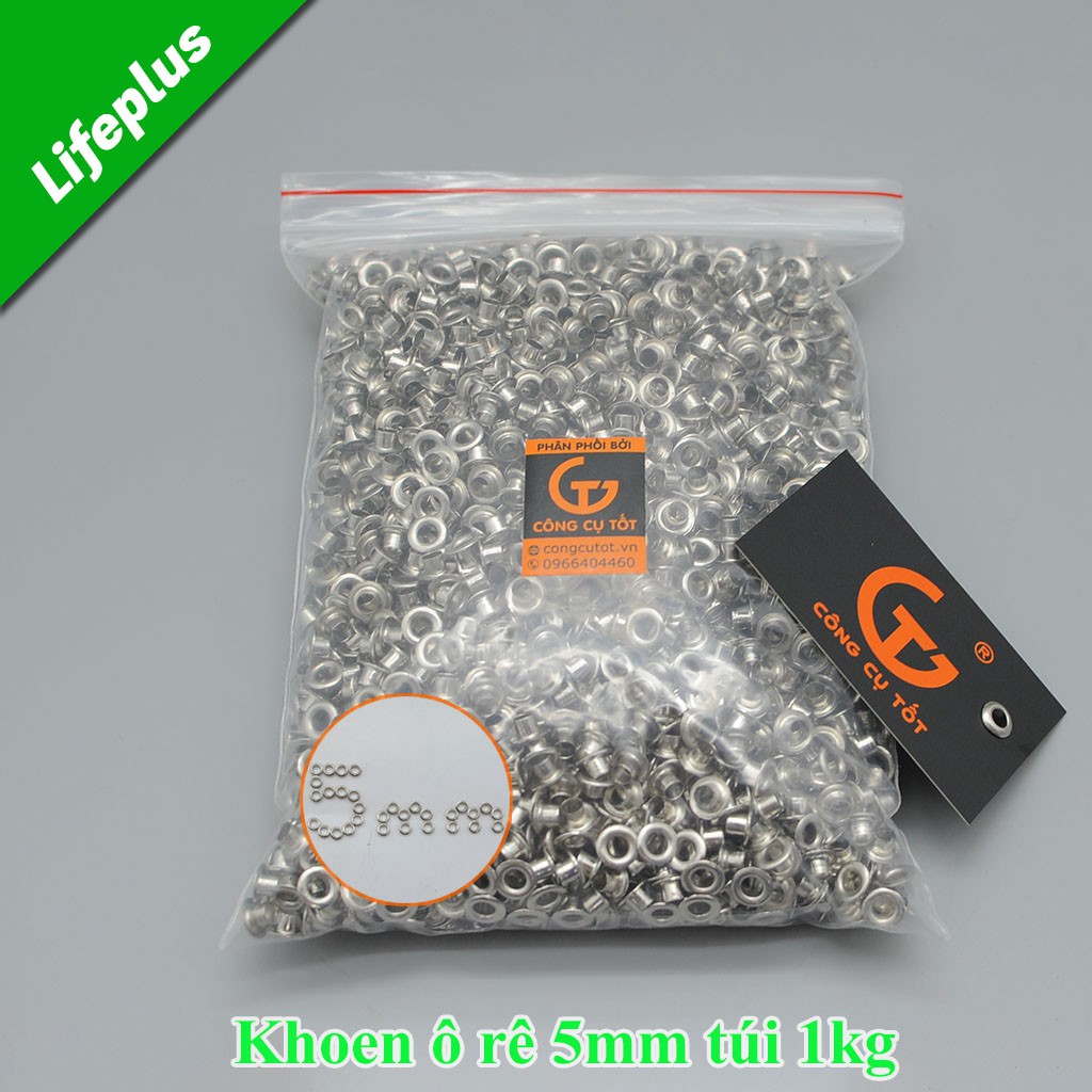Khoen ore 5mm bạc 1kg