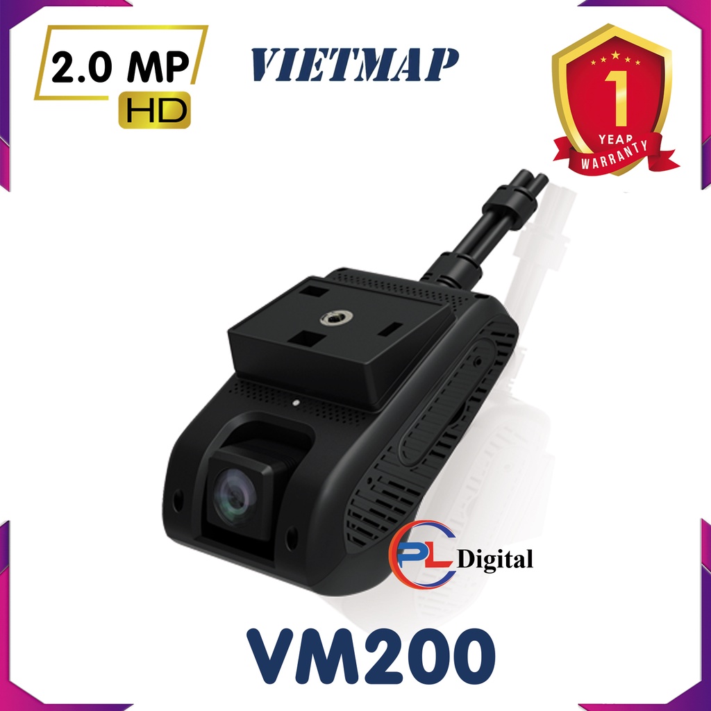 VIETMAP VM200 - Hệ Thống Camera Hành Trình Giám Sát Trực Tuyến - Tặng Thẻ Nhớ 32GB | BigBuy360 - bigbuy360.vn