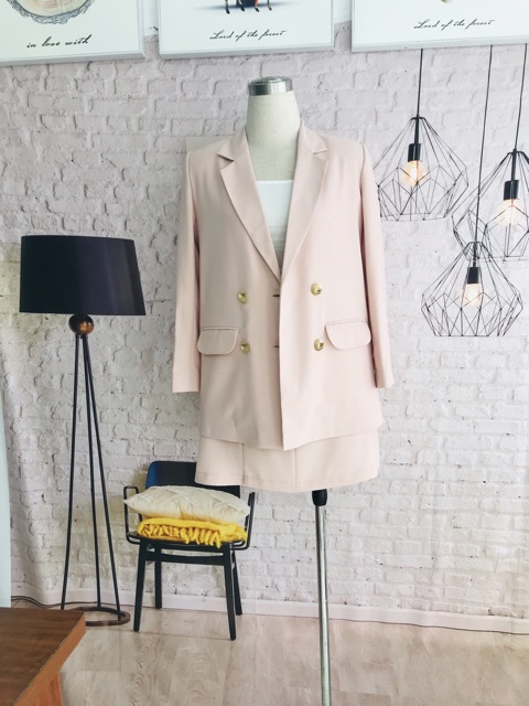 SET ÁO BLAZER+CV⚡️Hàng thiết kế⚡️Áo vest dáng rộng | BigBuy360 - bigbuy360.vn
