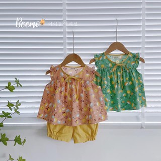 BEEMO- bé cực đáng yêu với set thô hoạ tiết xinh xắn