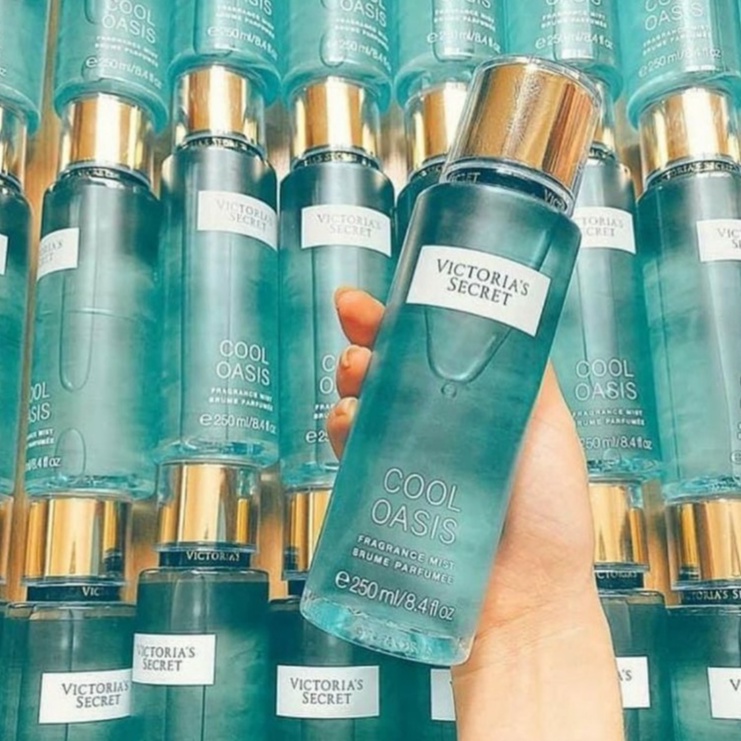 Xịt Thơm Toàn Thân 𝗩𝗜𝗖𝗧𝗢𝗥𝗜𝗔'𝗦 𝗦𝗘𝗖𝗥𝗘𝗧 -Cool Oasis 10ml-30ml-50ml-100ml ______bath.bodyworks