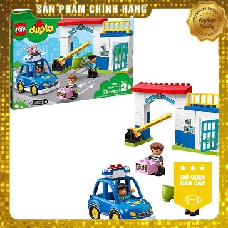 Bộ mô hình Lego Duplo - Trạm cảnh sát của bé 10902