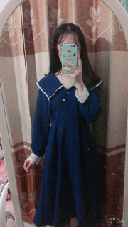 [CÓ SẴN] Váy vintage tiểu thư( CÓ ẢNH THẬT )