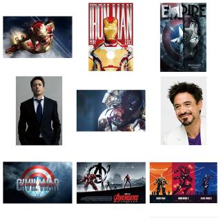 1 Tấm Áp Phích Dán Tường Trang Trí Phong Cách Marvel 'S The Avengers Thanos Iron Man Spider-Man Black Panther Captain America