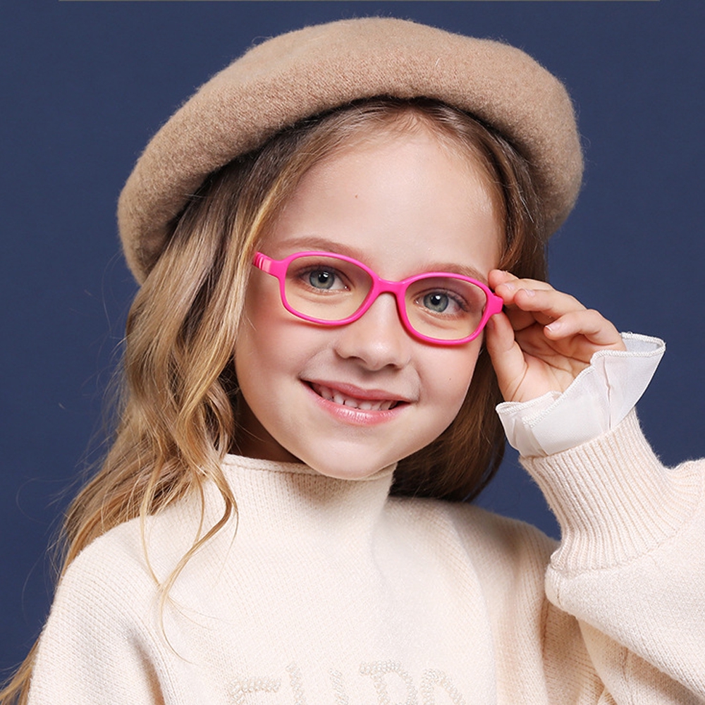 Kính Mát Gọng Mềm Chống Ánh Sáng Xanh Cho Bé