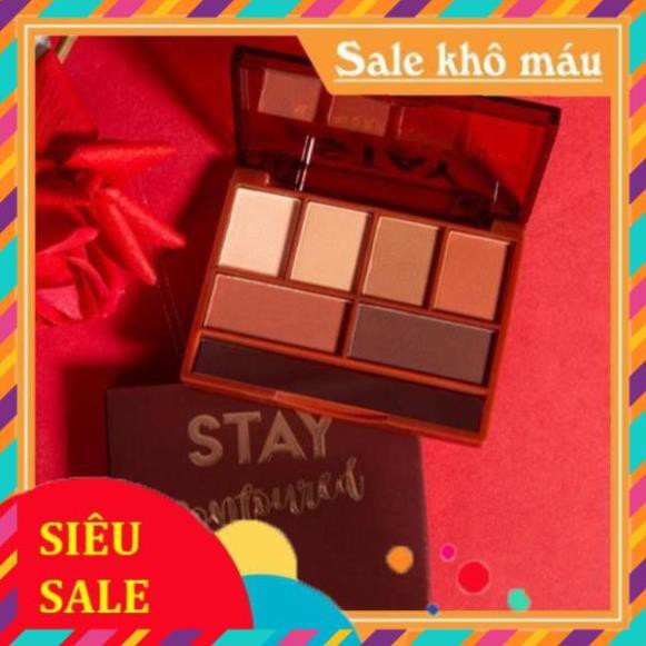 ( Gía Siêu Tốt ) Phấn Mắt 7 ô CANLEN STAY CONTOURED nội địa chính hãng đa tông hấp dẫn lâu trôi sỉ tốt Mùi Fashion