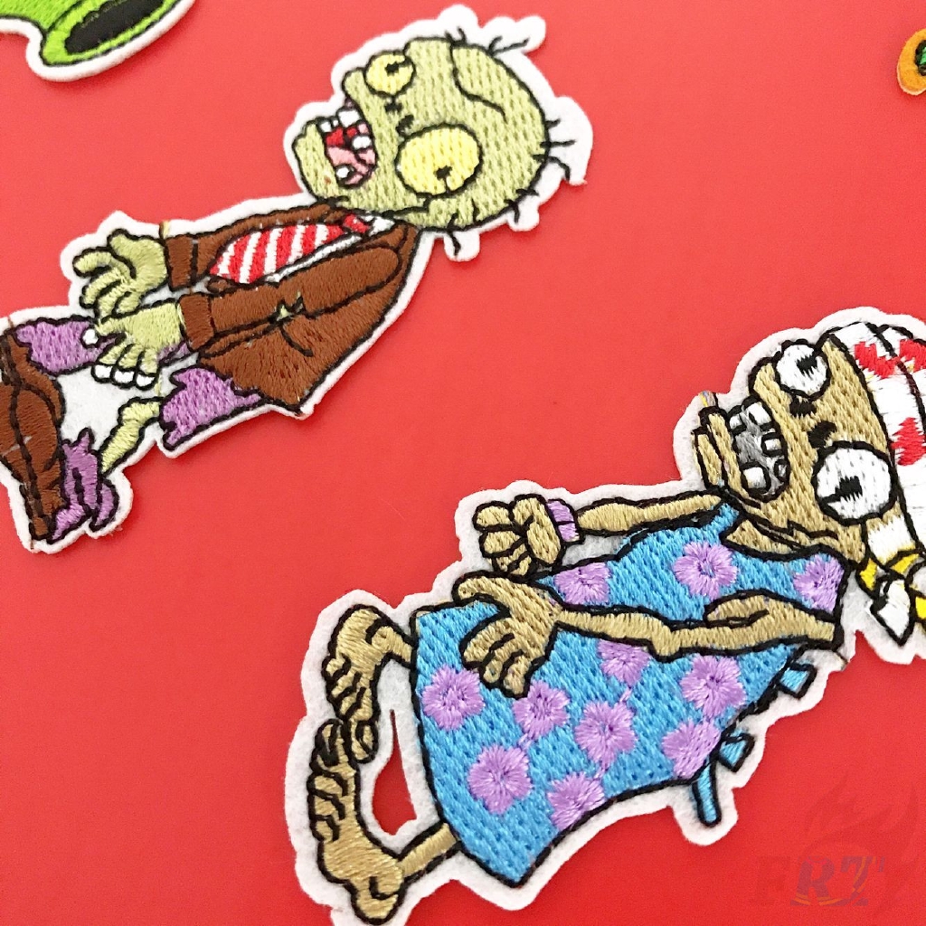 Sticker ủi thêu hình Plants vs. Zombies