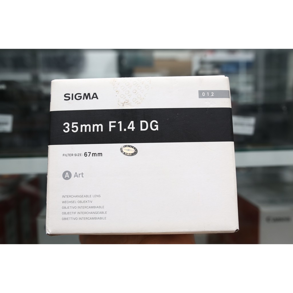 ỐNG KÍNH SIGMA 35mm F1.4 ART FOR CANON - LEN FIX ĐƯỢC YÊU THÍCH NHẤT CỦA CANON