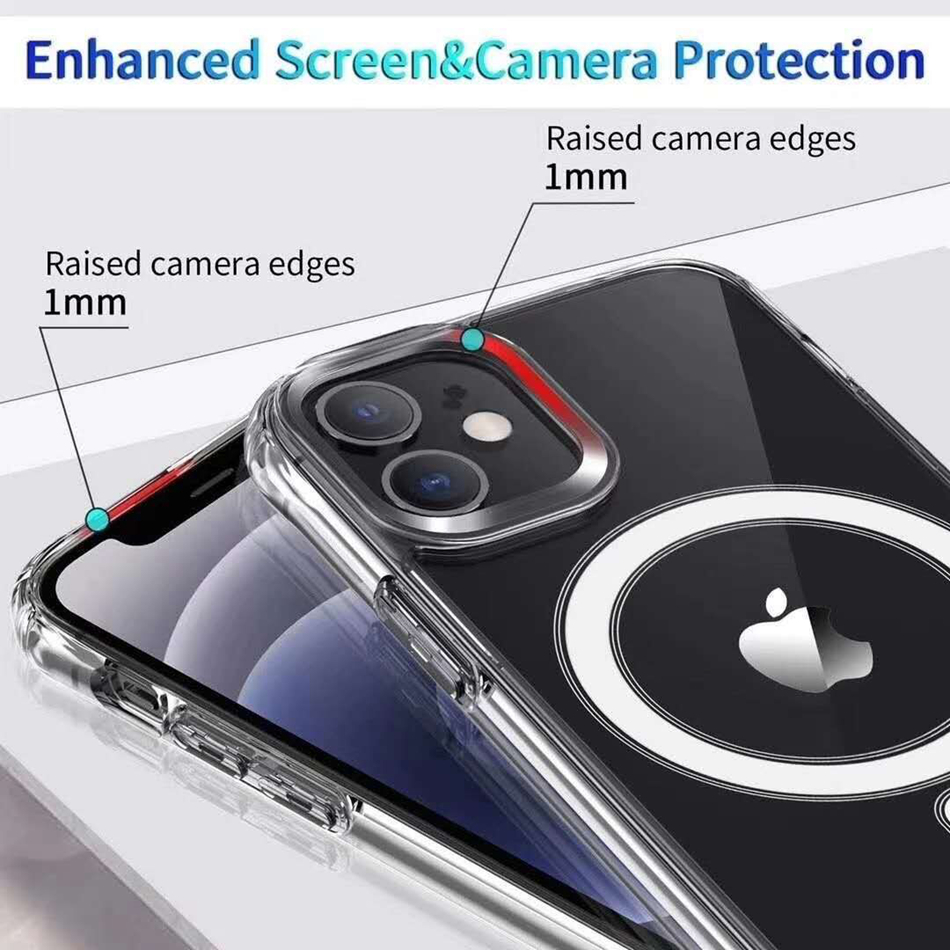 Ốp điện thoại cứng có nam châm cho Iphone 12 11 Pro Max 12mini X Xs Max Xr Huawei P30 P40 Mate 30 40 Pro