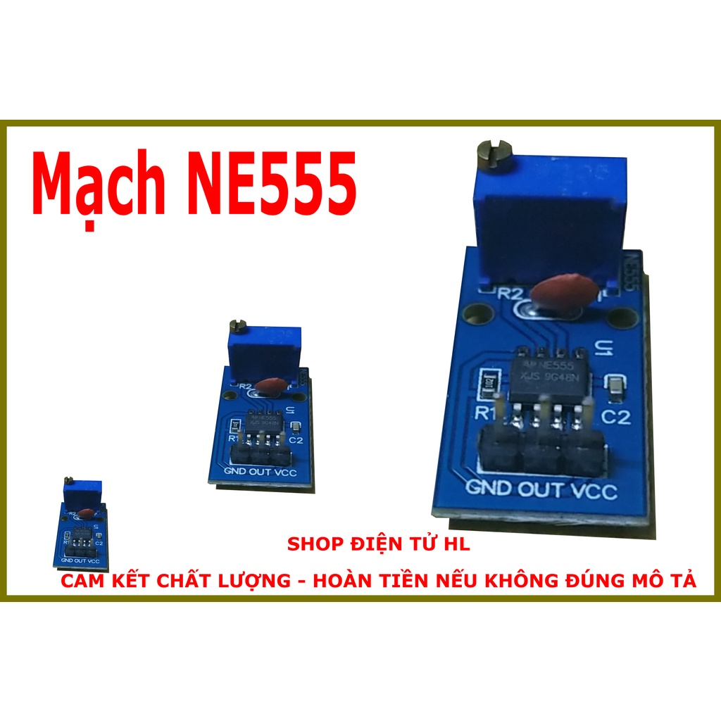 Mạch xung 555 + dây