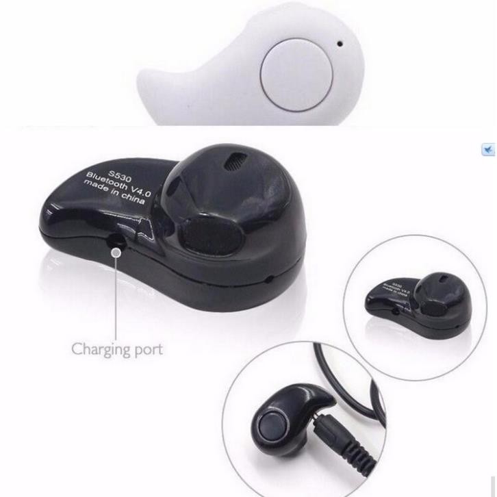 SAle off Tai nghe bluetooth hạt đậu S530 (Màu Trắng)