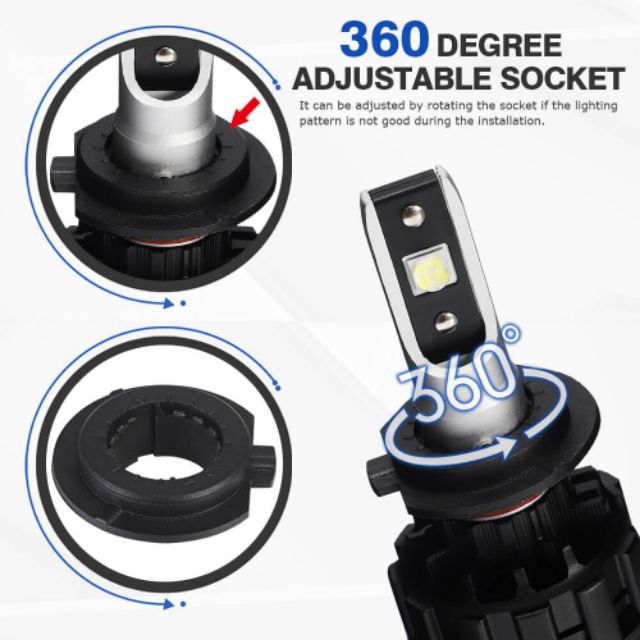 Novsight đèn led sieu sáng16000lm, H1, H4, H7. Hãng chính hãng, BH 1 năm, 1 đổi 1,
