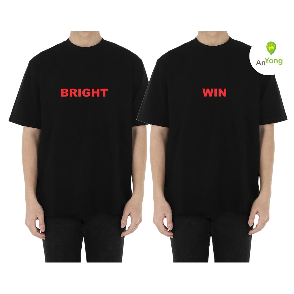 Áo thun BrightWin in chữ