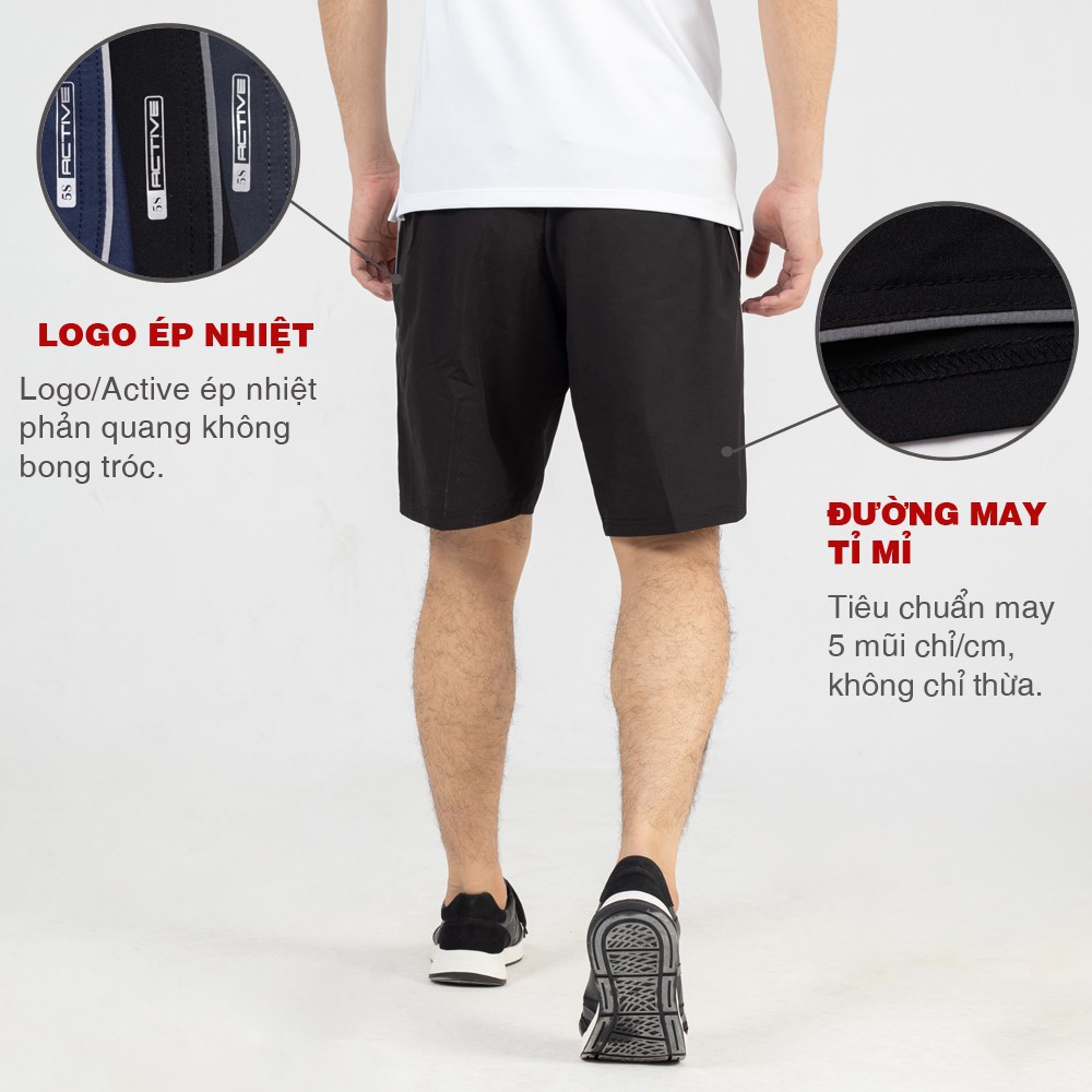 Quần short nam, quần đùi nam thể thao, chất liệu mềm mịn, co giãn 4 chiều - QTT0031 H5 | BigBuy360 - bigbuy360.vn