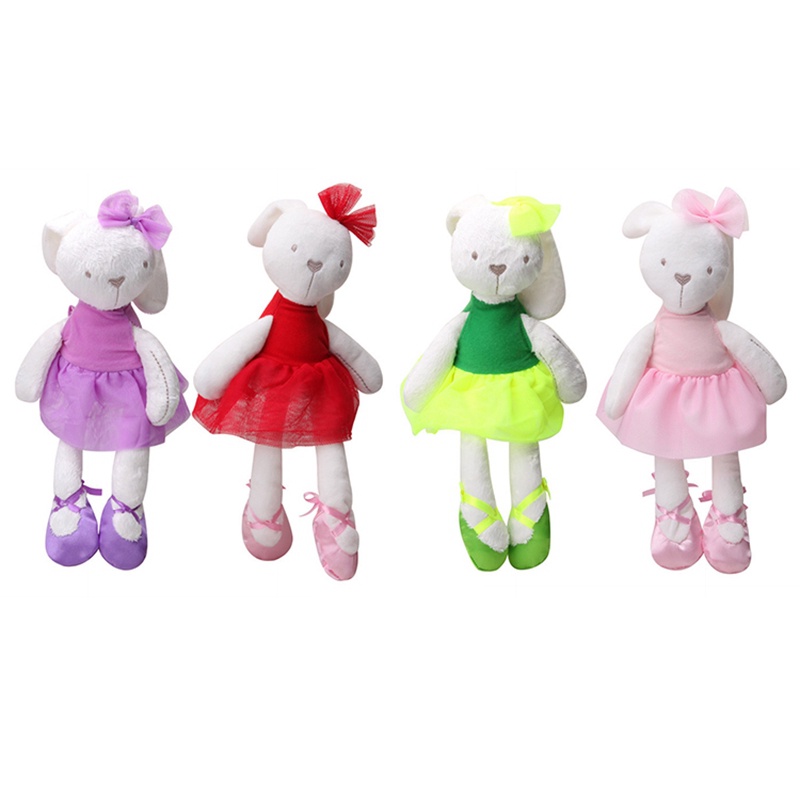 Thỏ Nhồi Bông Mềm Mại Dễ Thương Cho Bé