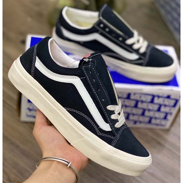 GIÀY VANS VAULT OLD SKOOL MÀU ĐEN ⚡Full box bill⚡ Giày thể thao nam nữ 2022, bản đẹp phối đồ chất
