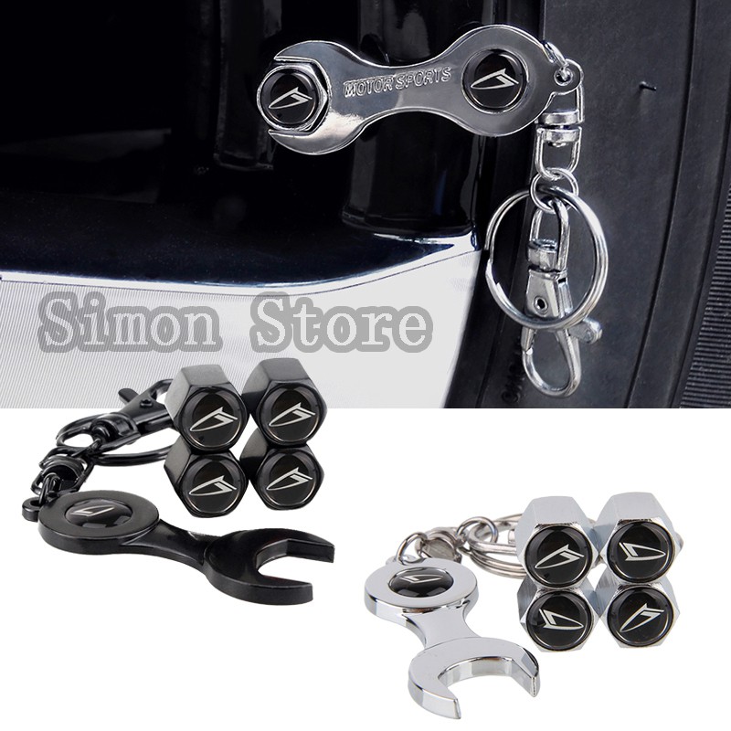 Set 4 Nắp Van Lốp Xe Ô Tô Daihatsu Terios Sirion Yrv