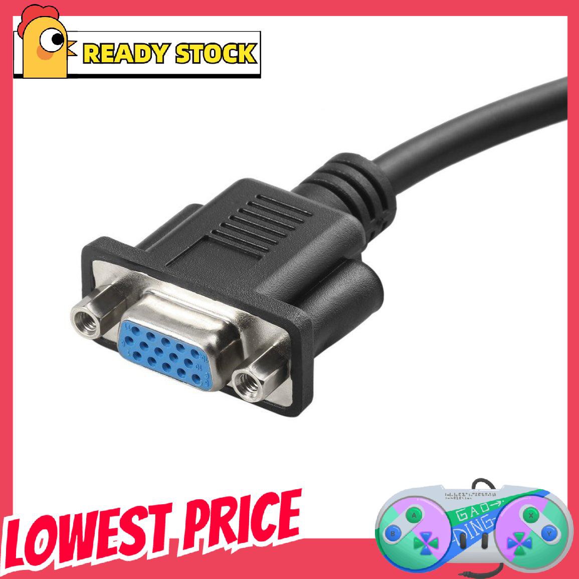 Cáp Chuyển Đổi Hdmi-Compatible Male Sang Vga D-Sub 15 Pins Female Video Av