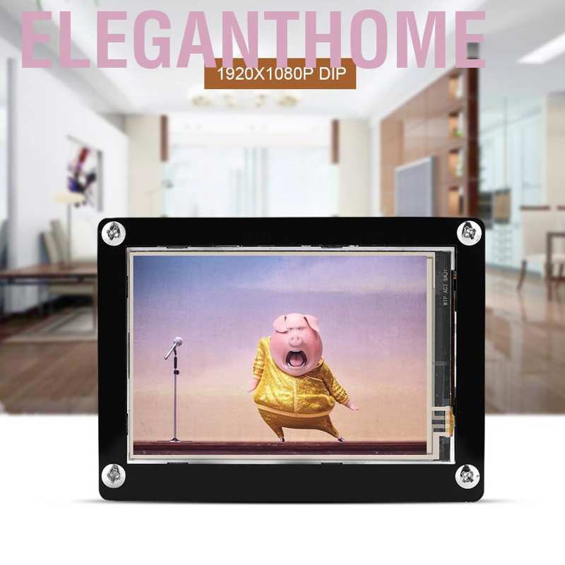 Hộp Màn Hình Lcd Sang Trọng 60fps 1080p Ips 3.5 Inch Hdmi Cho Raspberry Pi + Vỏ Acrylic