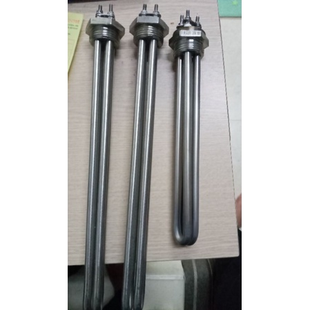 (HÀNG CAO CẤP LOẠI 1)Ren 32 điện trở đun nước, cụm ren nồi cháo.2kw 3kw 4kw 220v. SUS 304
