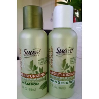 Dầu Xả/Gội Suave Professionals Almond + Shea Butter 89ml Của Mỹ