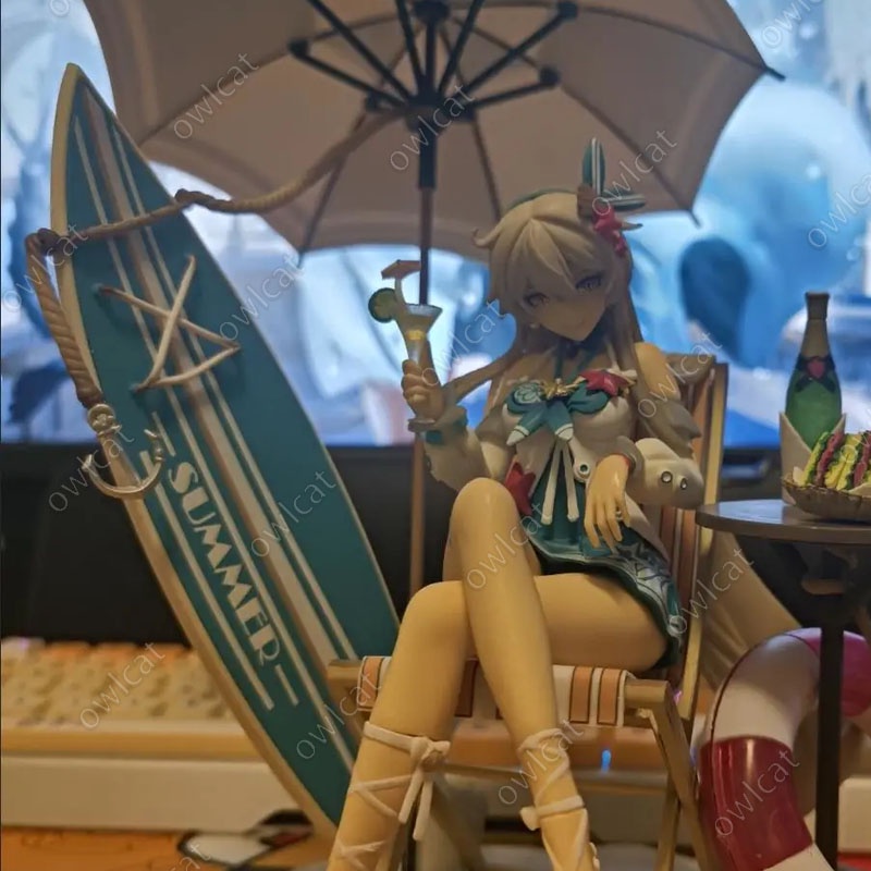 Mô Hình Nhân Vật Honkai Impact 3rd Kiana Kaslana  17cm Figure K-423 Herrscher of the Void Swimsuit 1/8 PVC Packed in Box Model Honkai Impact 3