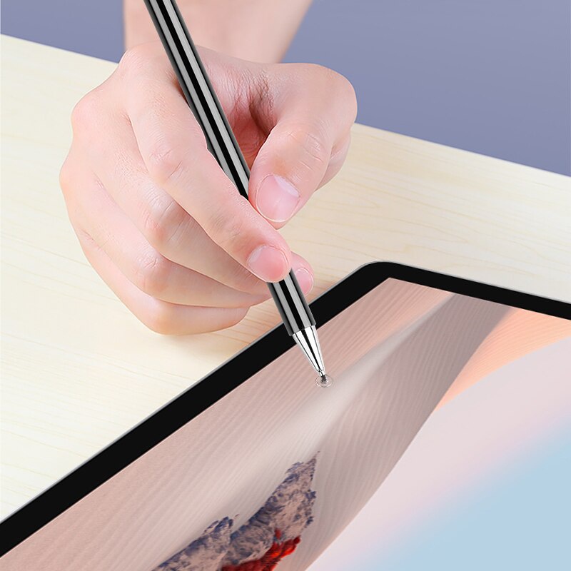 Capacitive pen mobile phone touch screen pen thin head pen Apple Android Xiaomi Samsung tab A7 10.4 universal rubber head mobile phone pen iPad drawing pen pencil tablet screen touch pen