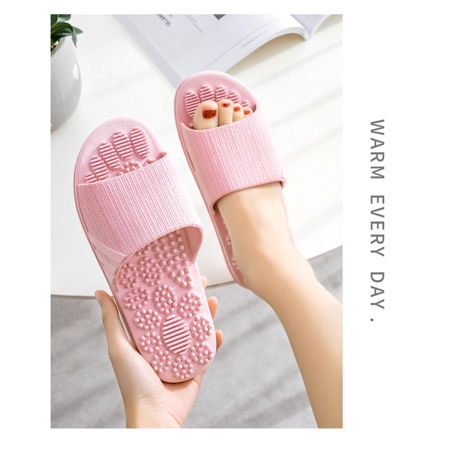 Dép Gai hình bàn chân đi trong nhà massage lòng bàn chân
